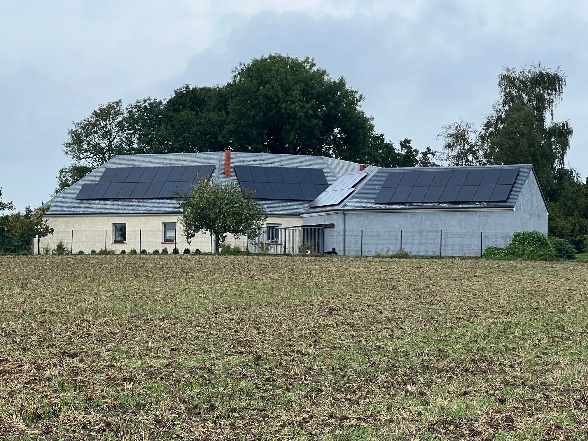 Pose de panneaux solaires à Sigaut